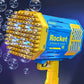 40-Hole Electric Bubble Gun with LED Lights