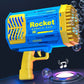 40-Hole Electric Bubble Gun with LED Lights