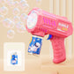 40-Hole Electric Bubble Gun with LED Lights