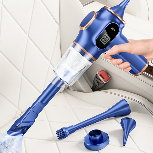 🎉 2026 Sale — Over 14,800 Sold!🚗4‑in‑1 High‑Power Cordless Car Vacuum Cleaner‑Strong Suction Portable Wireless Vacuum for Car & Home ✨