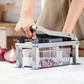 Multifunctional 9-Blade Food Chopper with Storage Container