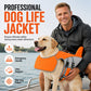 Dog Life Jacket with Removable Front Float