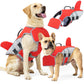 Dog Life Jacket with Removable Front Float