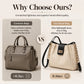 Spacious Commuter Straw Shoulder Bag