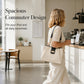 Spacious Commuter Straw Shoulder Bag