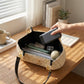 Spacious Commuter Straw Shoulder Bag