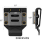 📢📢50% OFF !! ⏰Heavy-Duty Belt Clip Drill Holster