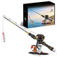 Realistic Fishing Rod Building Block Set