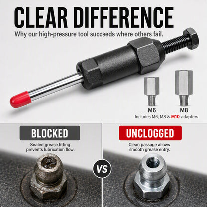 ⏳🔥LIMITED-TIME 50% OFF! ⏰Heavy Duty Grease Fitting Cleaner Tool