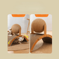 ⏳🔥LIMITED-TIME 50% OFF! ⏰Sisal Cat Scratcher Ball with Cardboard Pad, 2‑in‑1 Cat Scratching Toy, Durable Wooden Frame Cat Scratcher for Indoor Cats, Protect Home Furniture from Cat Claw Damage