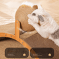 ⏳🔥LIMITED-TIME 50% OFF! ⏰Sisal Cat Scratcher Ball with Cardboard Pad, 2‑in‑1 Cat Scratching Toy, Durable Wooden Frame Cat Scratcher for Indoor Cats, Protect Home Furniture from Cat Claw Damage