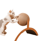 ⏳🔥LIMITED-TIME 50% OFF! ⏰Sisal Cat Scratcher Ball with Cardboard Pad, 2‑in‑1 Cat Scratching Toy, Durable Wooden Frame Cat Scratcher for Indoor Cats, Protect Home Furniture from Cat Claw Damage