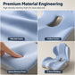 🪑 Ergonomic Memory Foam Seat Cushion with Back Support – Stay Comfortable All Day, Perfect for Office, Car & Home ✨