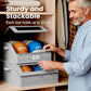 Stackable Hat Storage Box with Clear Window