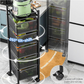 Rotating Multi-Layer Kitchen Storage Rack