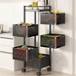 Rotating Multi-Layer Kitchen Storage Rack