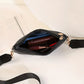 Women Wave Embossed Crossbody Bag Set Wide Strap Commuter Shoulder Bag