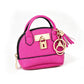 Mini Shell Bag Keychain PU Leather Lipstick Coin Purse