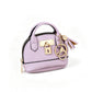 Mini Shell Bag Keychain PU Leather Lipstick Coin Purse