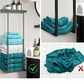 🛁 Retractable Bathroom Towel Rack – 40-70cm Adjustable Stainless Steel Double Towel Rail