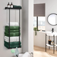 🛁 Retractable Bathroom Towel Rack – 40-70cm Adjustable Stainless Steel Double Towel Rail
