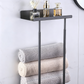 🛁 Retractable Bathroom Towel Rack – 40-70cm Adjustable Stainless Steel Double Towel Rail