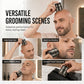 2-in-1 Smart Electric Bald Head Shaver and Beard Trimmer with Digital Display