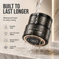 2-in-1 Smart Electric Bald Head Shaver and Beard Trimmer with Digital Display