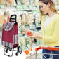 Large Capacity Portable Folding Stair Climbable Cart