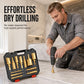 ⏳🔥LIMITED-TIME 50% OFF! ⏰12-Piece Dry Diamond Tile Hole Saw Kit (6-35mm)