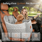 Quilted Pet Booster Car Seat