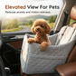 Quilted Pet Booster Car Seat
