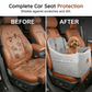 Quilted Pet Booster Car Seat