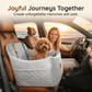 Quilted Pet Booster Car Seat