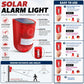 🛡️ 50% OFF NOW! ☀️110dB Solar Powered Siren Alarm with Motion Sensor, 6 LED Flash Modes, IP55 High Quality - Outdoor Security Speaker for Home, Farm, Home Improvement Security & Safety