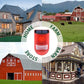 🛡️ 50% OFF NOW! ☀️110dB Solar Powered Siren Alarm with Motion Sensor, 6 LED Flash Modes, IP55 High Quality - Outdoor Security Speaker for Home, Farm, Home Improvement Security & Safety