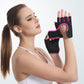 Half Finger Sports Gloves with Shock Absorbing Palm
