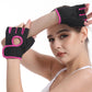 Half Finger Sports Gloves with Shock Absorbing Palm