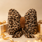 ⏳LAST DAY SALE 50% OFF– ONLY ￡10.99!!🐆🎀Leopard Print Bowknot Throw Pillow– Perfect for sofas, beds & boho decor ✨