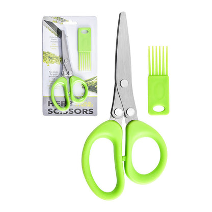 🥳HOT SALE🥳💞10K+ SOLD! Kitchen Scissors – From £7.99! 5-blade cutter, stainless steel & ergonomic grip. Chop herbs in seconds – grab yours! ✅