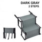 Portable Foldable Non-Slip Dog Car Stairs