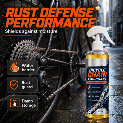 🚲⚙️ Bike Chain Lubricant – 50% OFF! Reduces friction, penetrates deep, protects from moisture – smoother rides. 🛡️