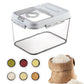 Airtight Rice Storage Container with Magnetic Lid