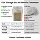 Airtight Rice Storage Container with Magnetic Lid