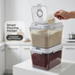 Airtight Rice Storage Container with Magnetic Lid