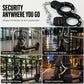 Heavy Duty Scooter Handcuff Lock Anti Theft Alloy Steel Chain Lock with Storage Bag