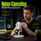 USB XLR Recording Microphone with Echo Control Noise