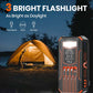 🎁2026 New Arrivals 50% OFF💥Solar Power Bank – 20000mAh, Foldable 4-Panel Solar, IPX5 & LED Flashlight – For Camping & Emergencies 🏕️