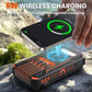 🎁2026 New Arrivals 50% OFF💥Solar Power Bank – 20000mAh, Foldable 4-Panel Solar, IPX5 & LED Flashlight – For Camping & Emergencies 🏕️