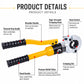 🔧 Hydraulic Pipe Crimping Tool
